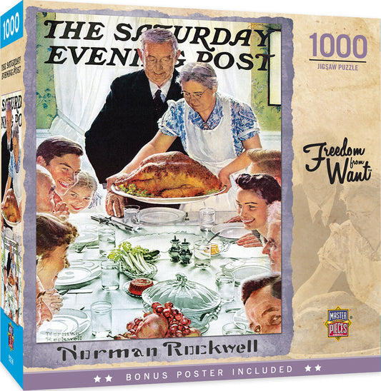 Norman Rockwell Freedom from Want 1000pc