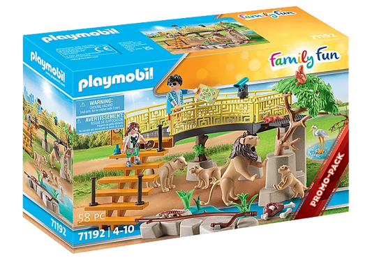 Family Fun Outdoor Lion Enclosure