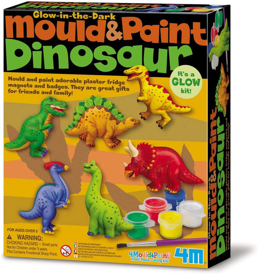 MOULD & PAINT DINOSAUR MAGNETS