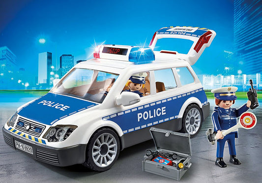 City Action Police Emergency Vehicle