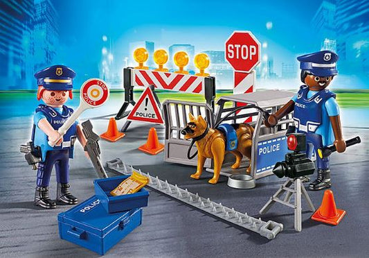 City Action Police Roadblock