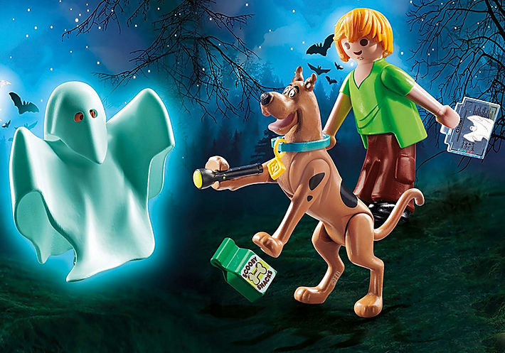 Scooby Doo! Scooby & Shaggy with Ghost