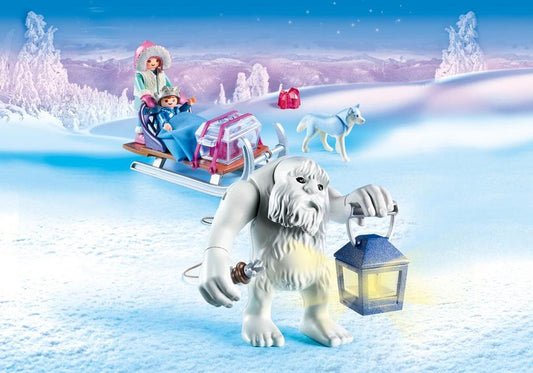 Yeti with Sleigh