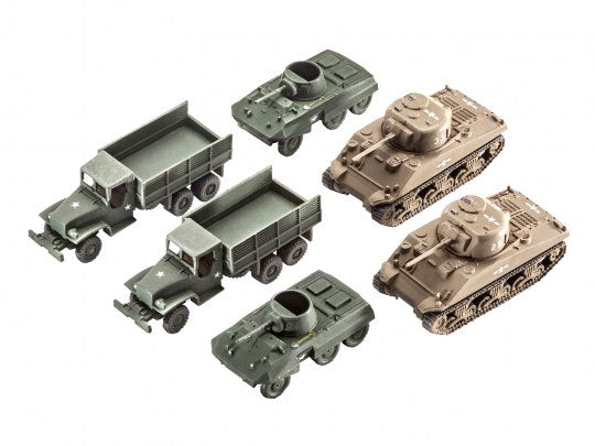 US Army Vehicles 1/144