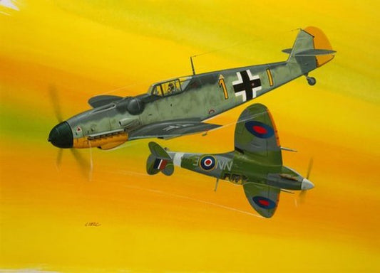 Bf109 G-10 & Spitfire Mk.V 1/72