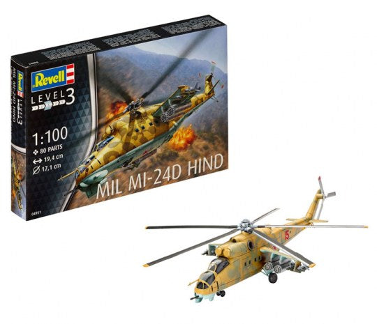 Mil Mi-24D Hind 1/100