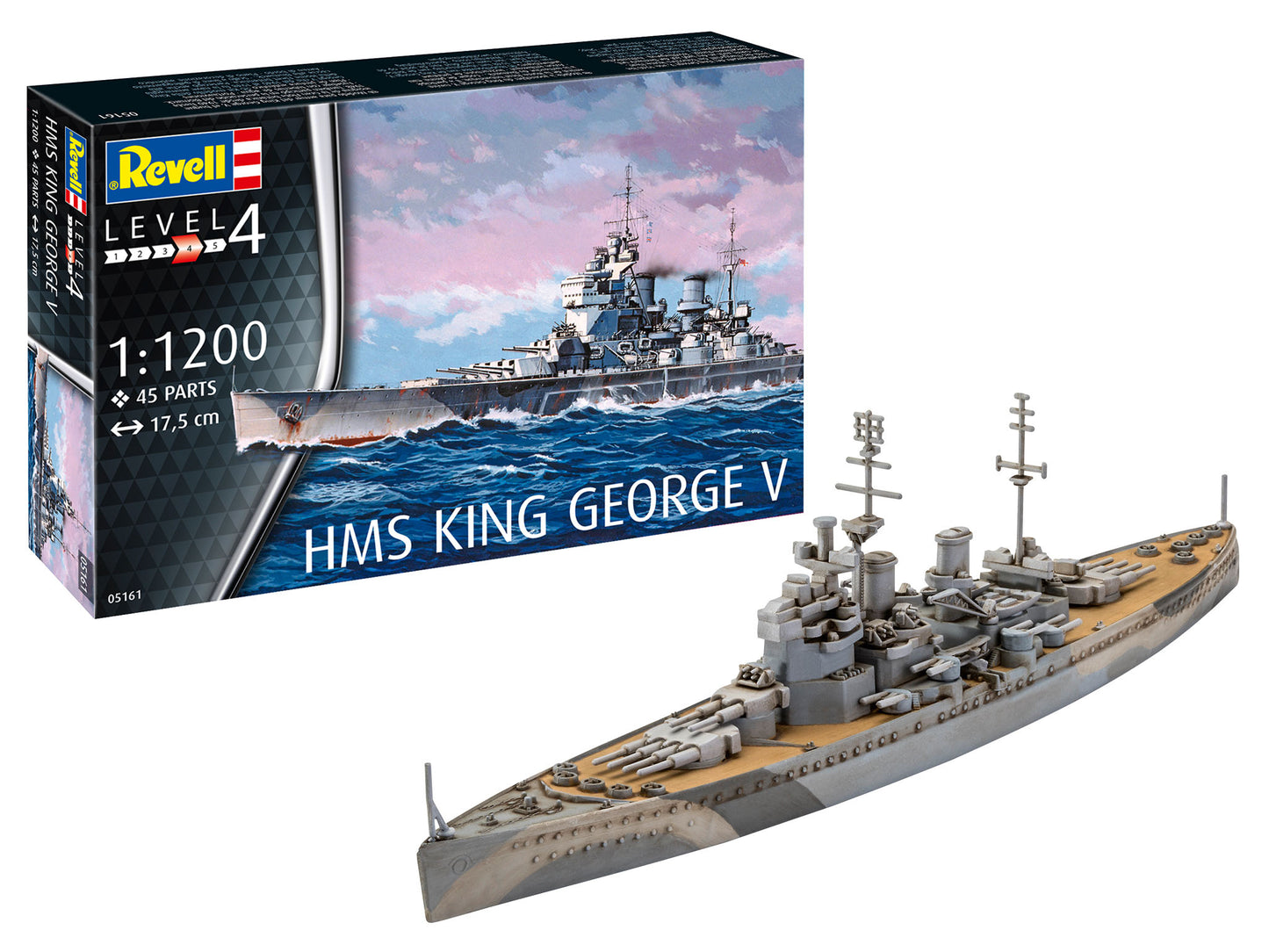 HMS King George V 1/1200