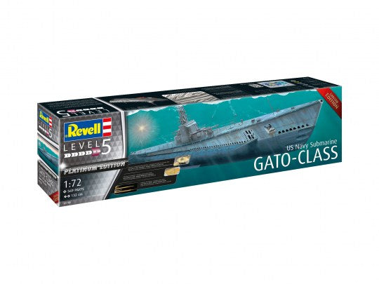 US Navy Submarine Gato-Class 1/72