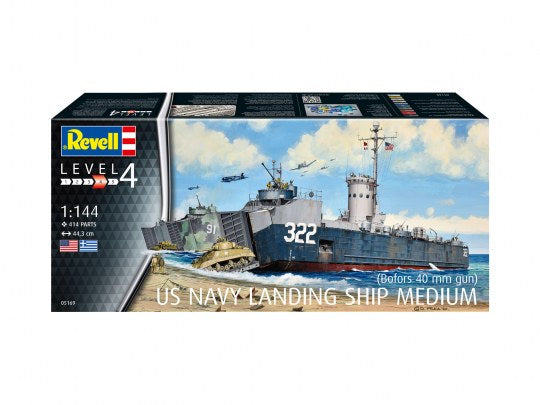 US Navy Landing Ship Medium 1/144