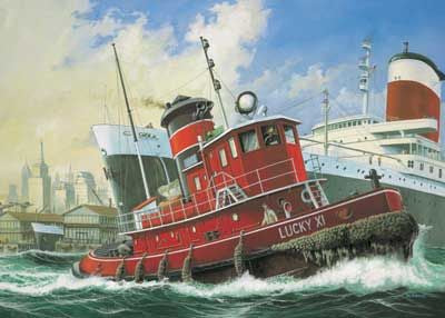 HARBOUR TUG BOAT 1/108