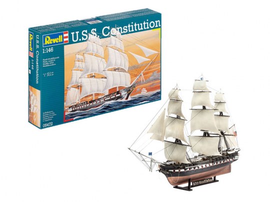 USS Constitution 1/146 Starter Kit