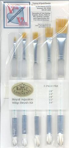 AQUALON WISP 5PC FLAT SET