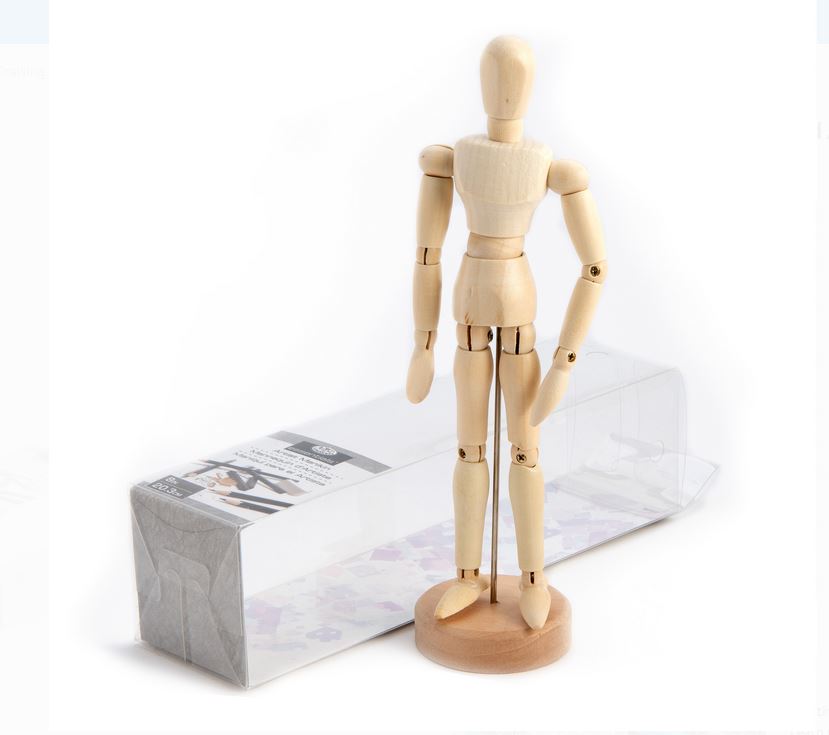 Wooden Manikin 8"