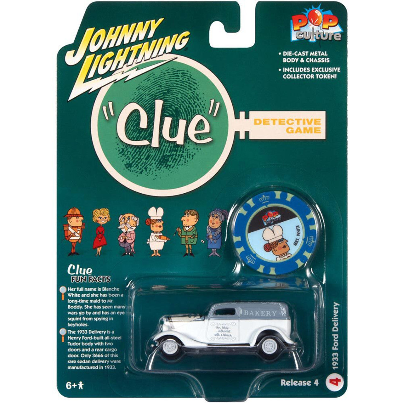 Clue Ford Delivery 1933 1/64