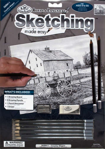 SKETCHING MADE EASY COUNTRY WAGON