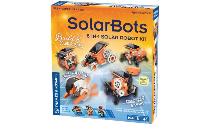 SolarBots 8-in-1 Solar Robot Kit