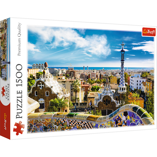 Park Guell, Barcelona 1500pc