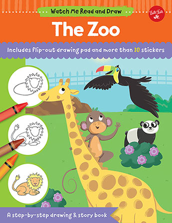 Watch Me Read & Draw the Zoo