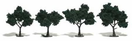 2-3" DARK GREEN TREES