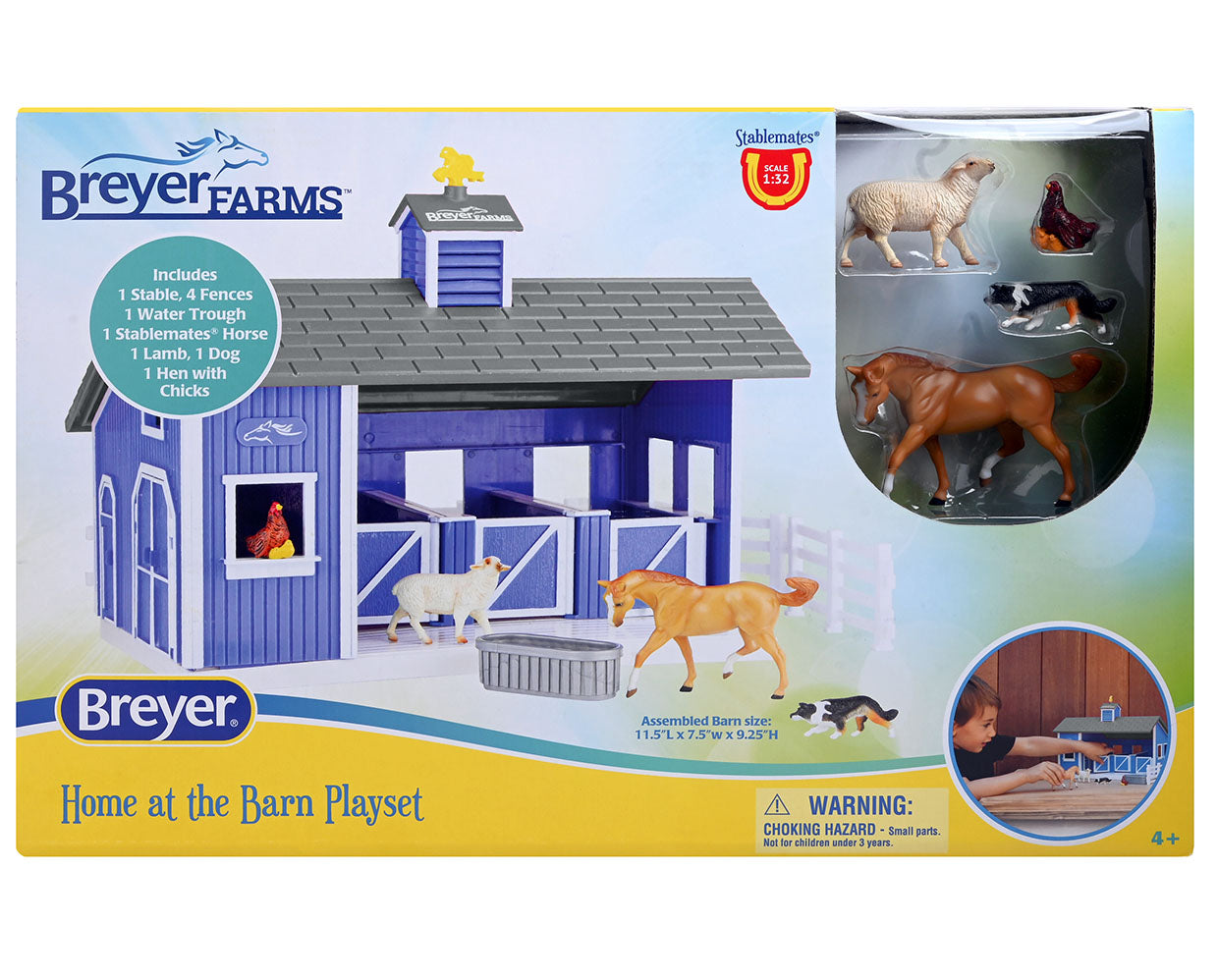 Stablemates Home at the Barn Playset