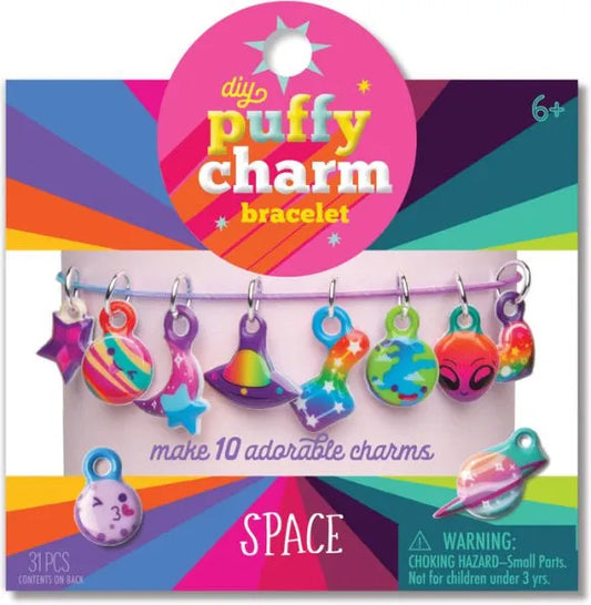 Puffy Charm Bracelet Space