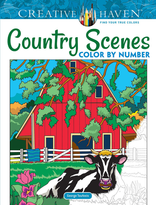 Country Scenes Color by Number