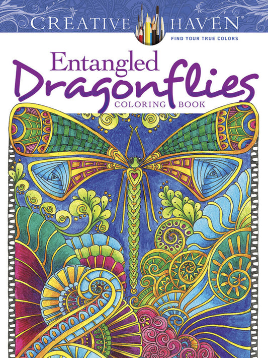 Entangled Dragonflies Coloring Book